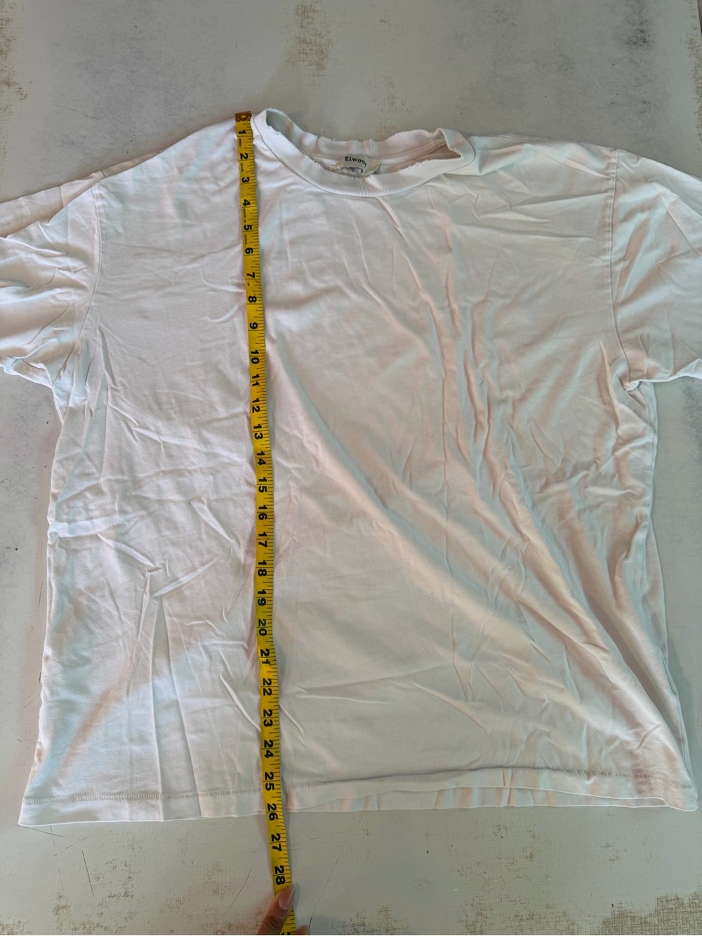 Men's White Crewneck Short Sleeve Tee - Classic Everyday Shirt